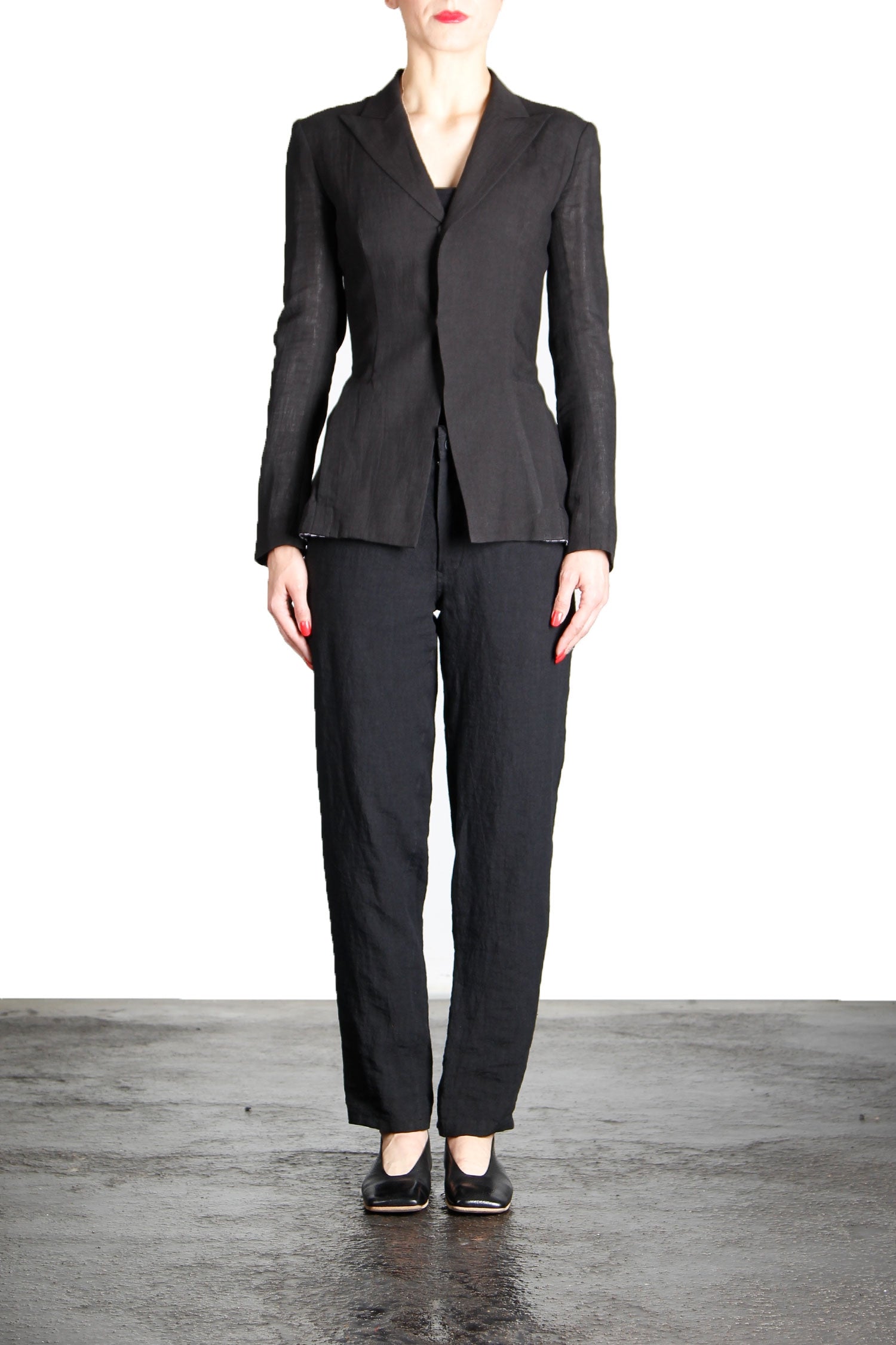 Yohji Yamamoto Damen Blazer schwarz