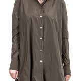 Katharina Hovman Damen Bluse Tunika khaki