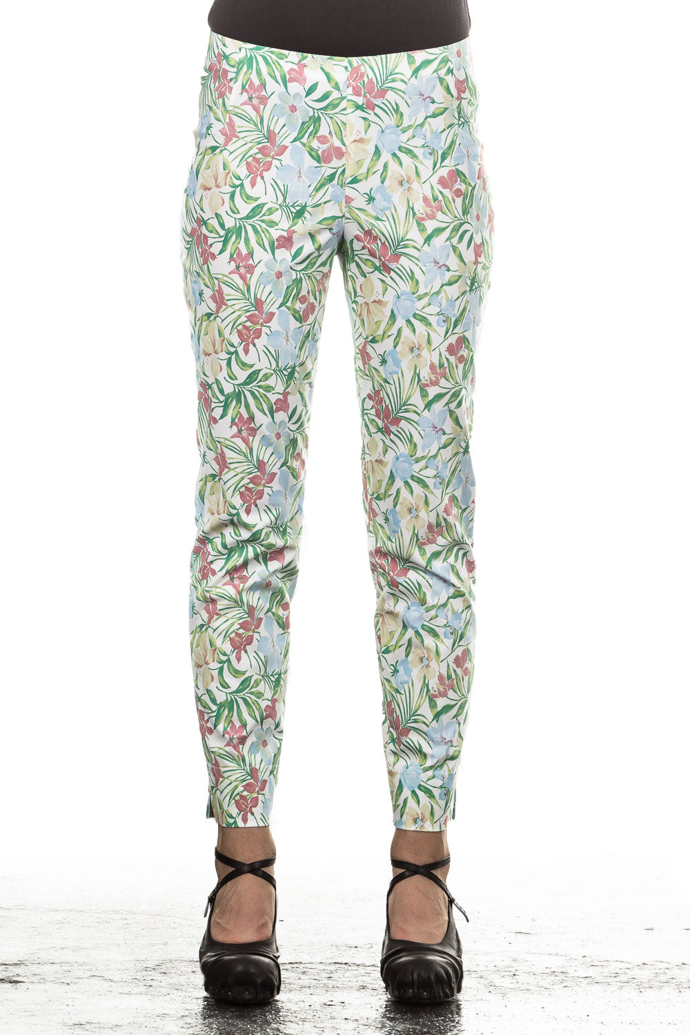 Minx Damen Hose MOSES floral gemustert multicolour