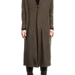 Julius Herren Mantel Oversized Avantgarde khaki