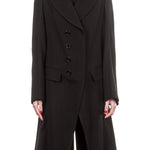 Ann Demeulemeester Damen Mantel schwarz