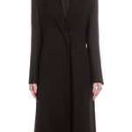 Ann Demeulemeester Damen Wollmantel schwarz