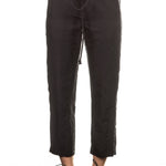 Ann Demeulemeester Damen Hose 7/8 Avantgarde schwarz 