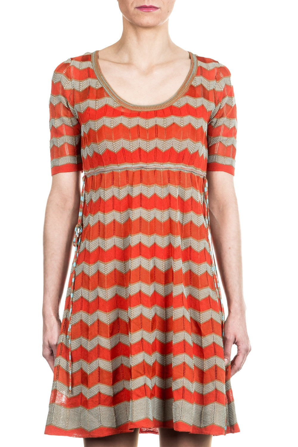 M Missoni Damen Strick Kleid multicolour