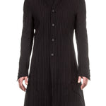 Masnada Herren Gehrock Avantgarde CRIPPEN COAT schwarz