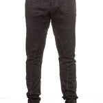 Masnada Herren Hose ICON BINARIO JEANS schwarz