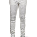 Fagassent Herren Jeans JESUS beschichtet weiß