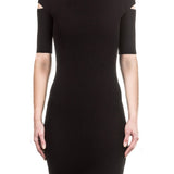 Helmut Lang Damen Strickkleid schwarz