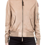 Parajumpers Lederjacke FLEUR beige