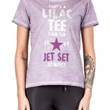 Jet Set Damen T-Shirt LACY flieder