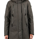 OUTHERE Damen Thermo Parka CALLA DOWN JACKET grün