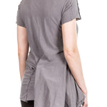 Rundholz Damen T-Shirt Avantgarde grau