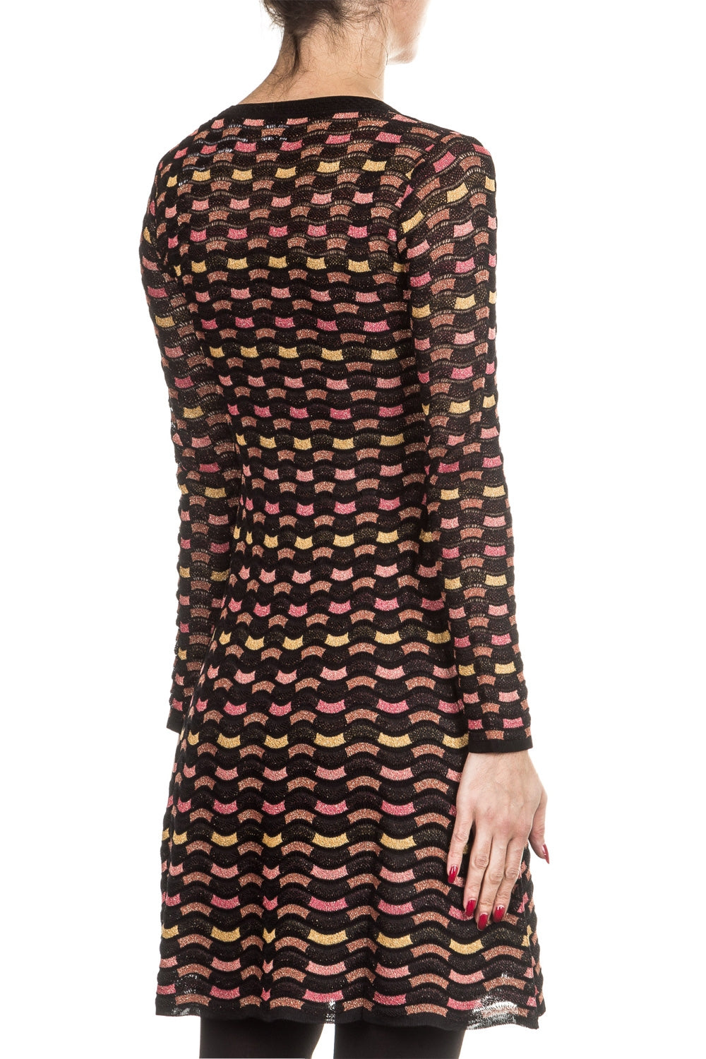 M Missoni Damen Strick Kleid multicolor