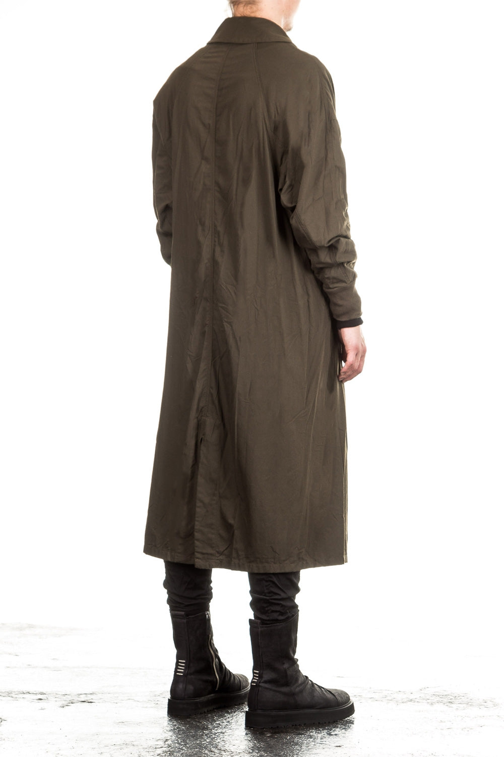 Julius Herren Mantel Oversized Avantgarde khaki