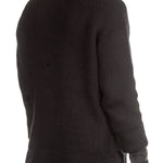 Julius Herren Grobstrick Pullover schwarz