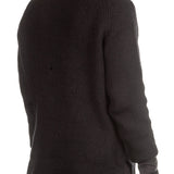 Julius Herren Grobstrick Pullover schwarz