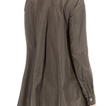 Katharina Hovman Damen Bluse Tunika khaki