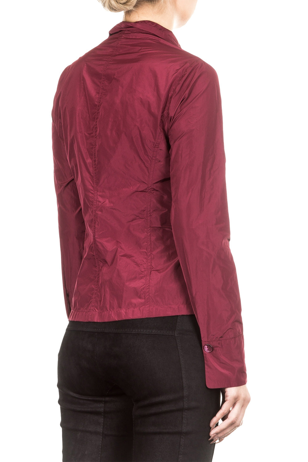 Katharina Hovman Damen Bluse weinrot