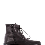 Rundholz Dip Herren Leder Ankle Boot KUDU schwarz