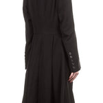 Ann Demeulemeester Damen Mantel schwarz