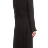 Ann Demeulemeester Damen Wollmantel schwarz