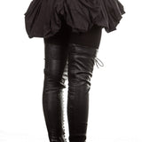 Ann Demeulemeester Damen Wickelrock Avantgarde schwarz 