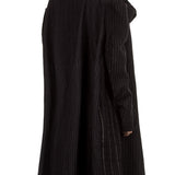 Rundholz Damen Mantel Oversized schwarz