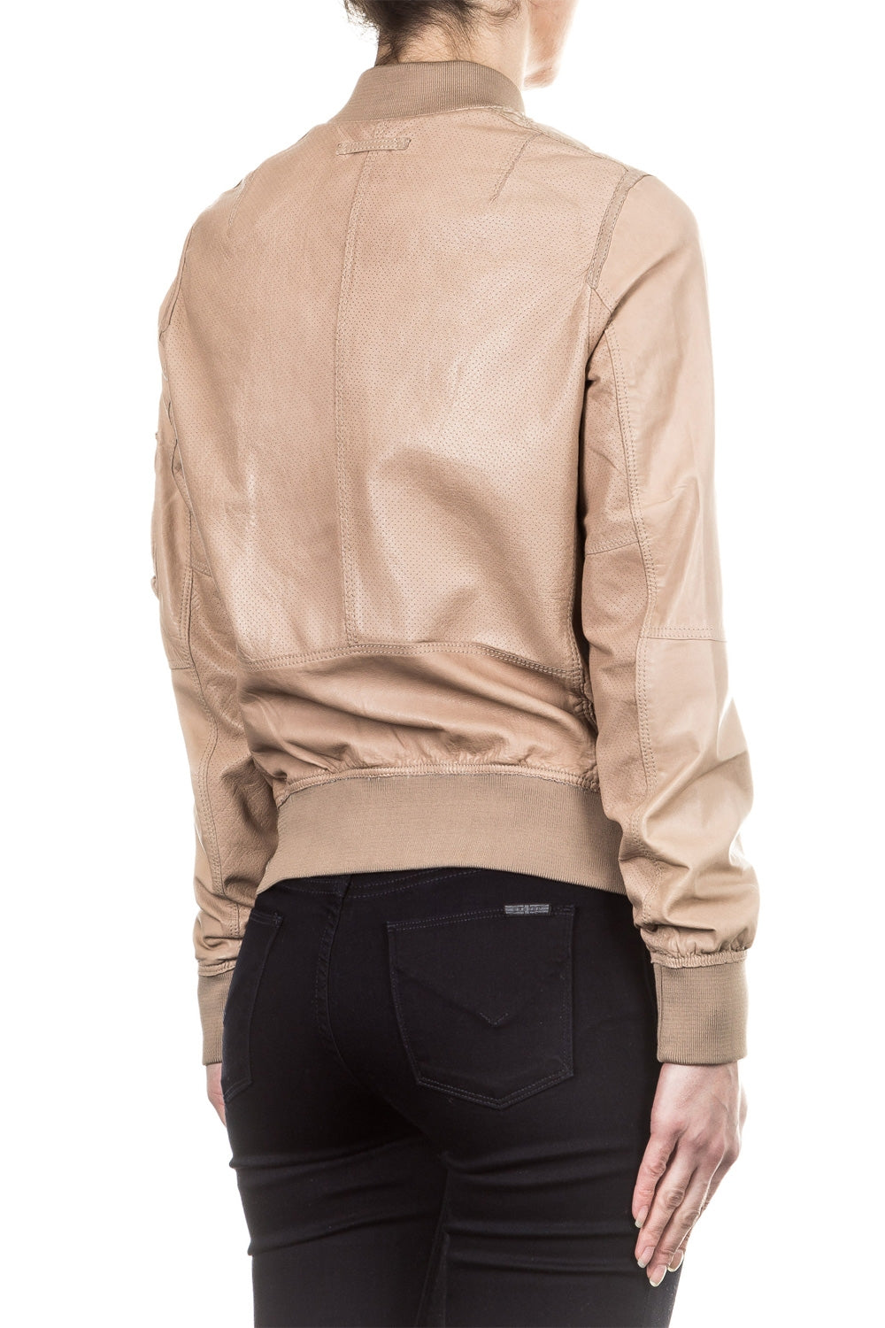 Parajumpers Lederjacke FLEUR beige