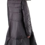 Rundholz Damen Thermo Parka  schwarz