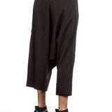 Rundholz Damen Sarouelhose schwarz