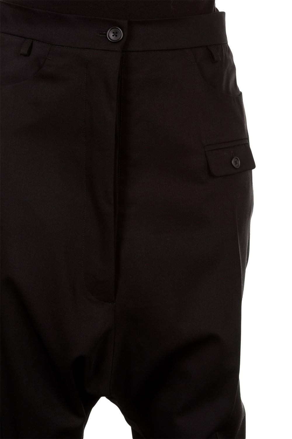 Rundholz Damen Hose Avantgarde schwarz