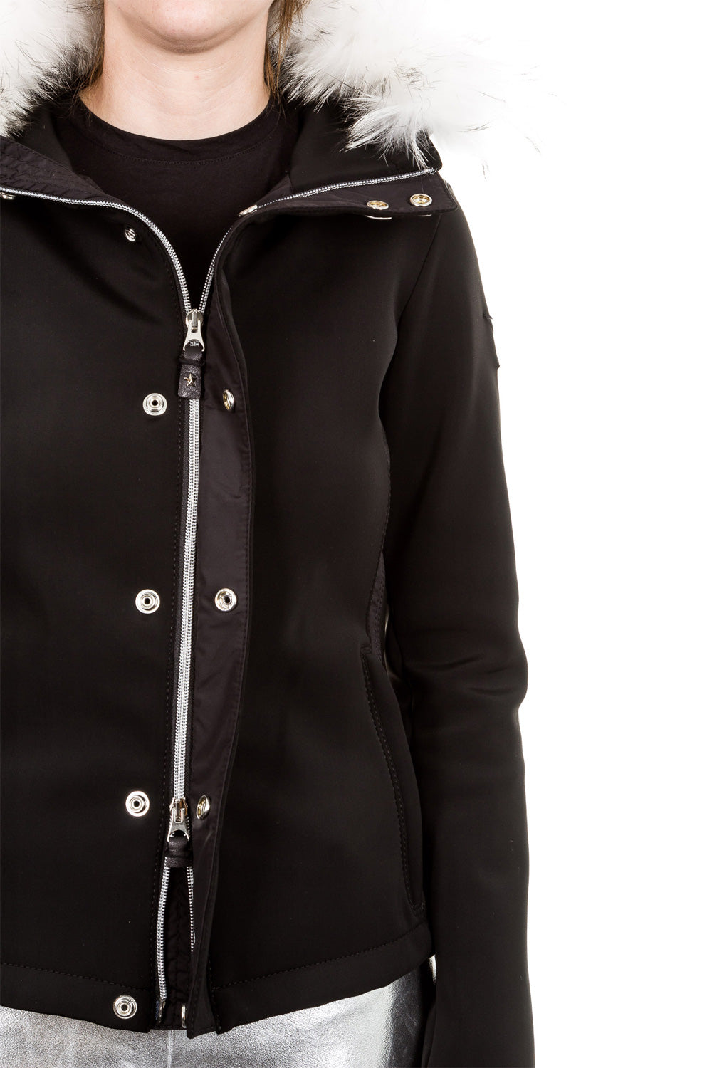 Jet Set Damen Jacke GOLDFINGER black