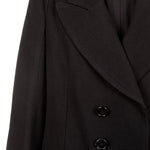 Ann Demeulemeester Damen Mantel schwarz