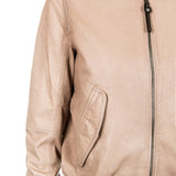 Parajumpers Lederjacke FLEUR beige