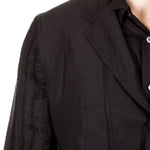 Ann Demeulemeester Herren Blazer schwarz 