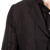 Ann Demeulemeester Herren Blazer schwarz 