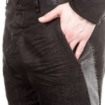 Masnada Herren Hose ICON BINARIO JEANS schwarz