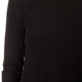 Rundholz Damen Langarmshirt Avantgarde schwarz