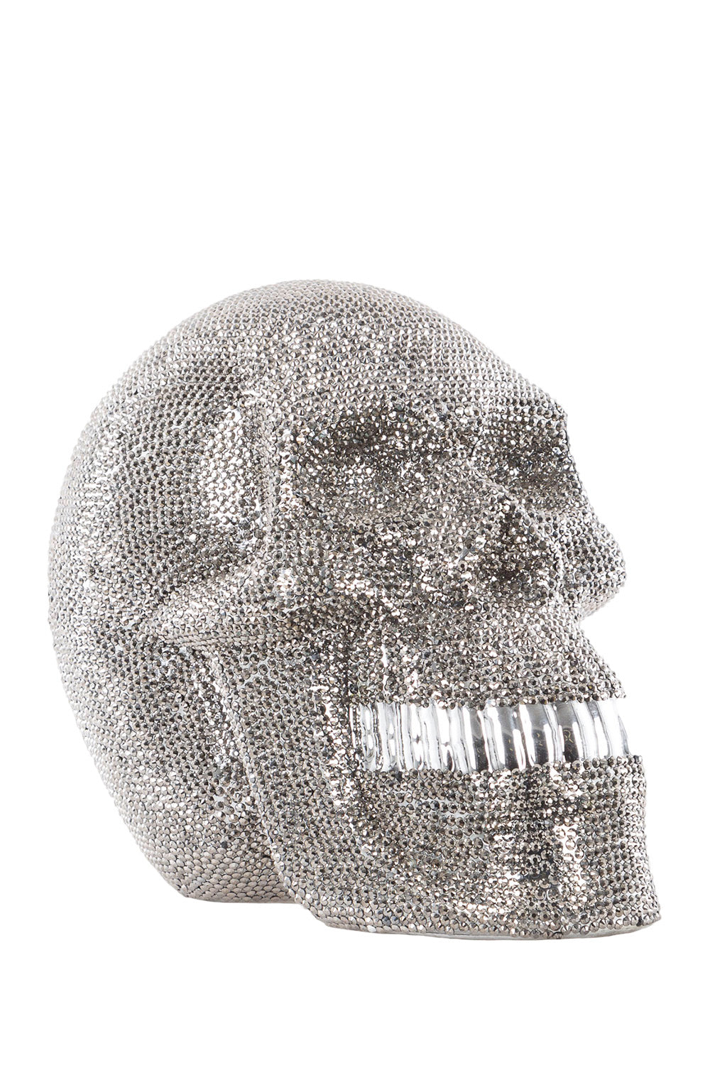 Cor Mulder Strass Skull DIAMOND groß smoke