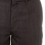 ISSEY MIYAKE Herren 7/8 Hose Crashed Look schwarz