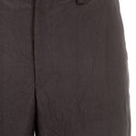 ISSEY MIYAKE Herren Hose Crashed Look schwarz