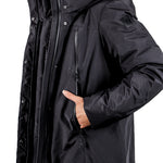 OUTHERE Damen Thermo Parka PRIMROSE DOWN JACKET schwarz