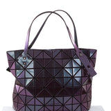 BAO BAO ISSEY MIYAKE Handtasche ROCK METALLIC weinrot