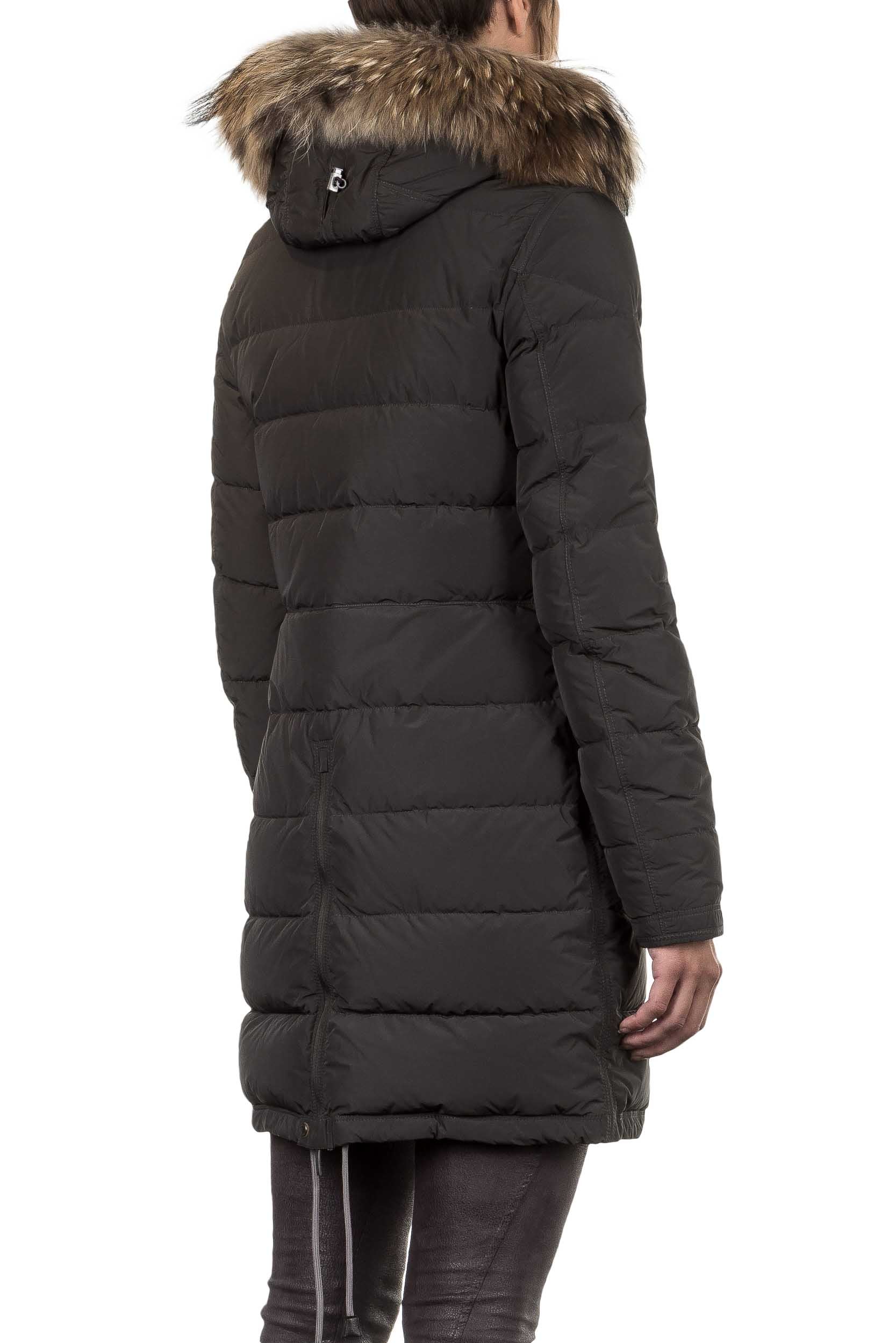 Parajumpers Damen Daunen Kurzmantel LIGHT LONG BEAR olive