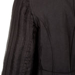 Ann Demeulemeester Herren Blazer schwarz 