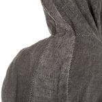 Masnada Herren Leinen Parka LAYERED grau