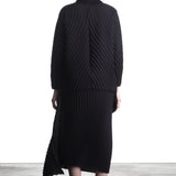 Issey Miyake women's avant-garde jacket pleated black