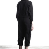 Y's Yohji Yamamoto ladies bomber jacket black