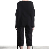 Yohji Yamamoto ladies sweater black