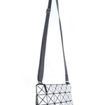 BAO BAO Issey Miyake Schultertasche PRISM KANGAROO hellgrau anthrazit